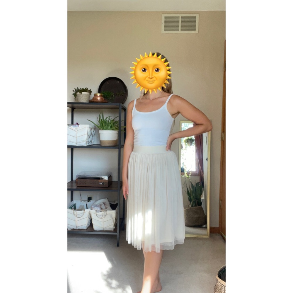 tulle skirt